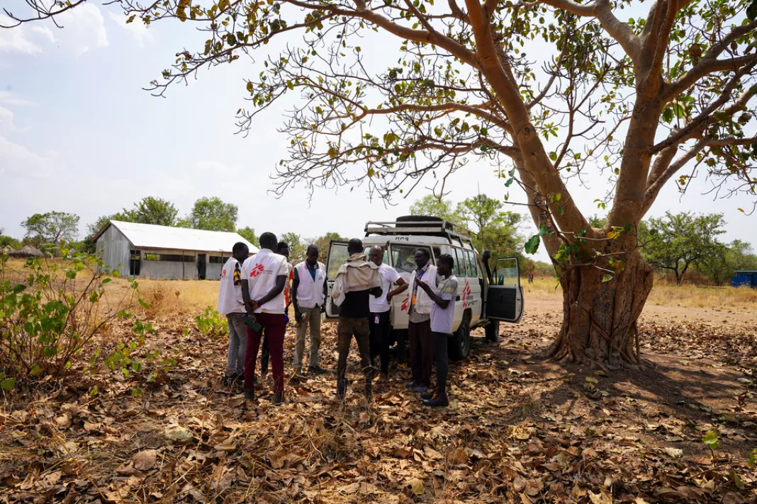 MSF outreach activities in Boma, GPAA