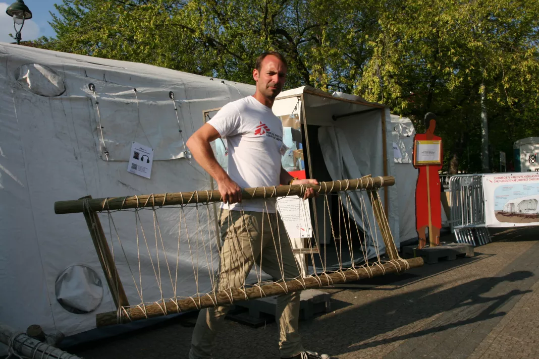 Logisik Zdeněk Muller, Irák, 2016