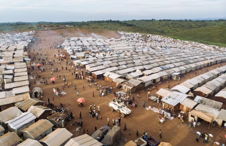 Rhoe Internally Displaced People camp, DR Congo