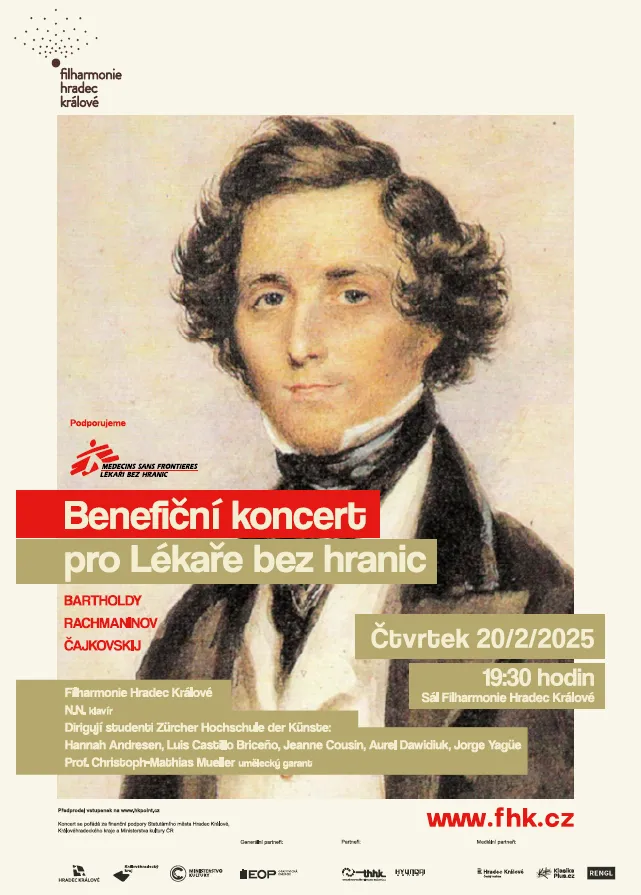 Beneficni koncert, Hradec Kralove