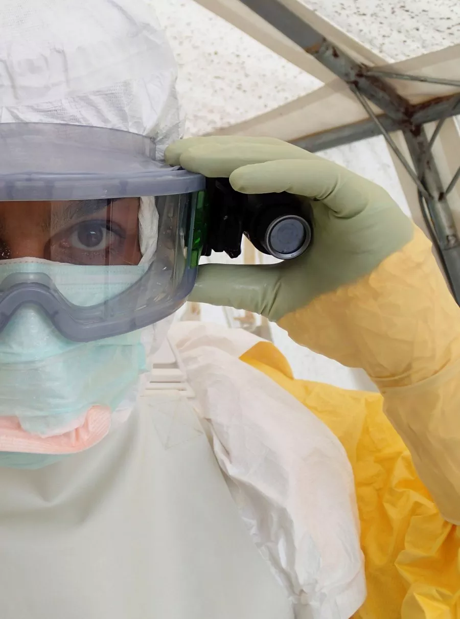 Fotografie z filmu Ebola frontline